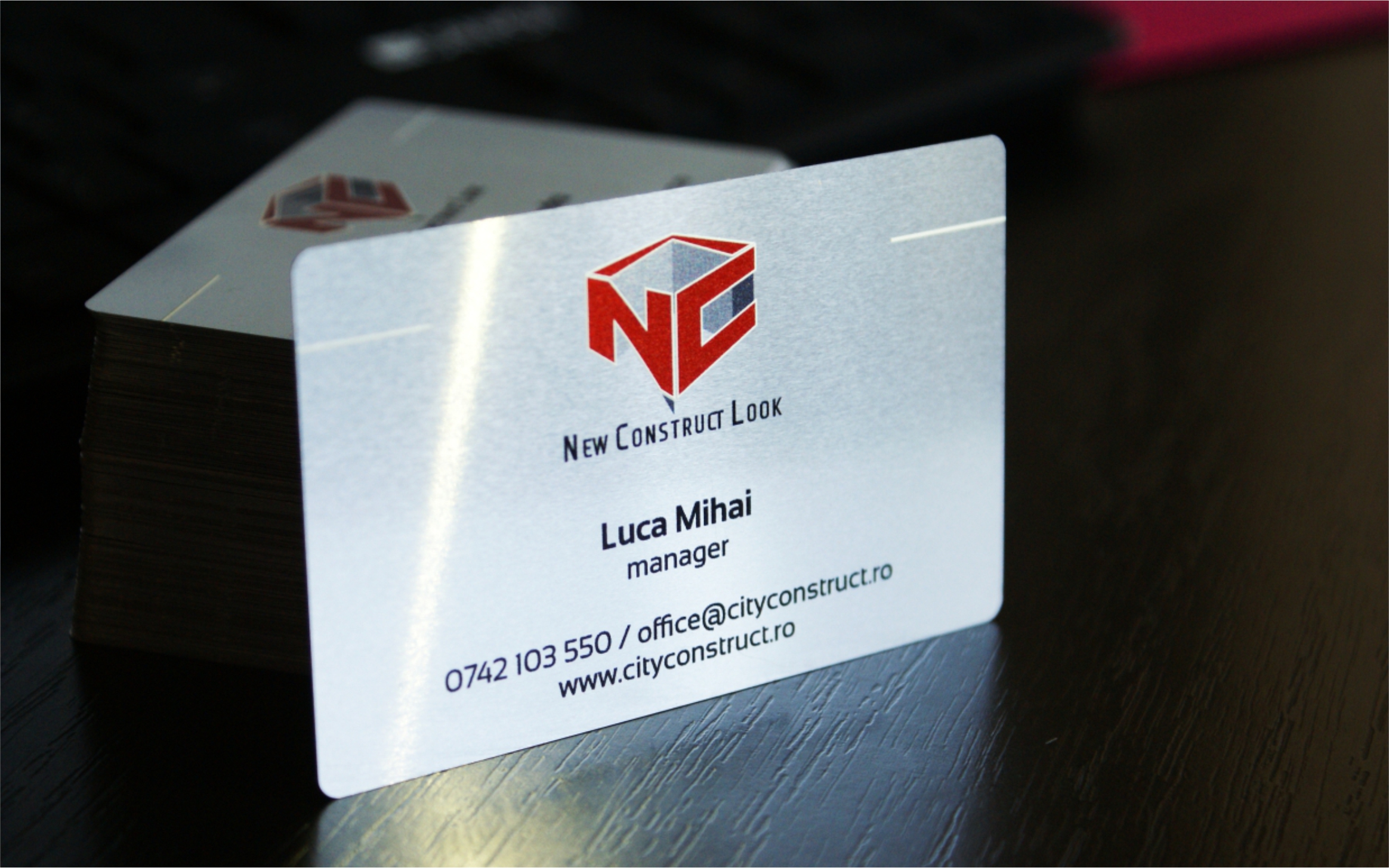 Metal premium business cards London