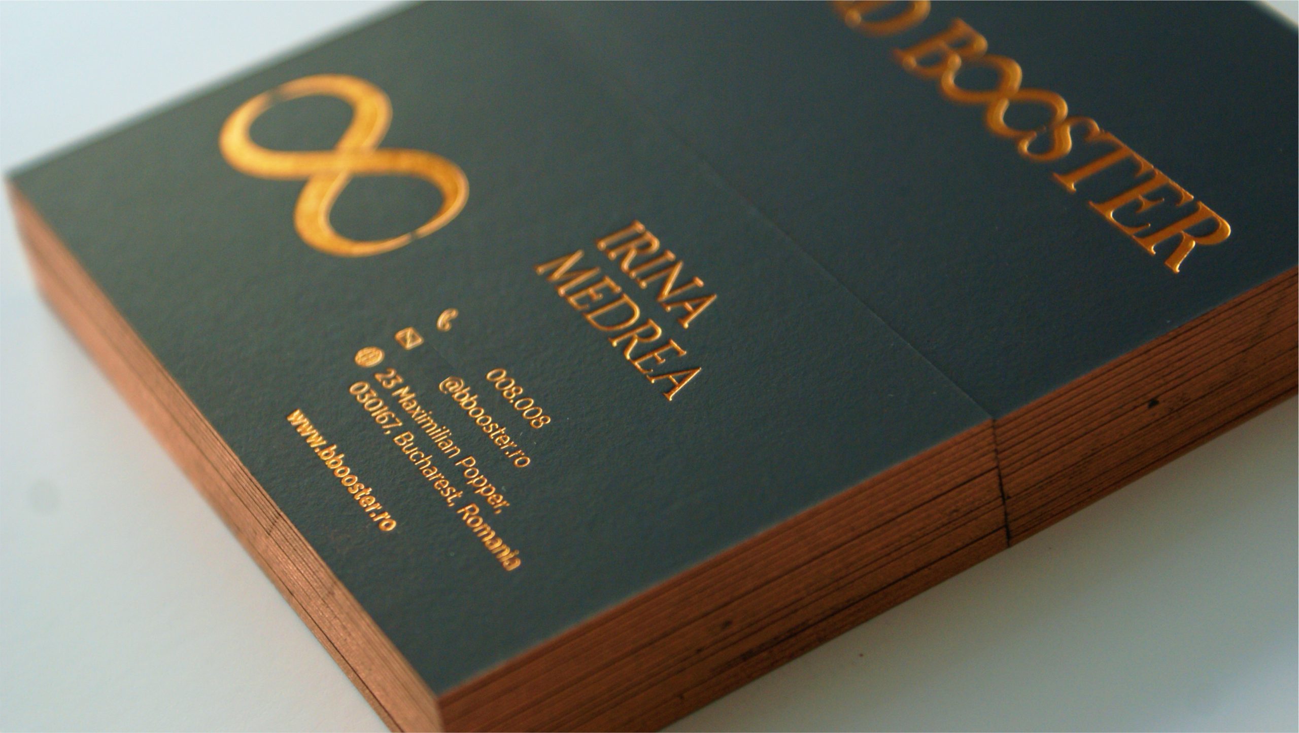 Luxury business cards - foil stamp
