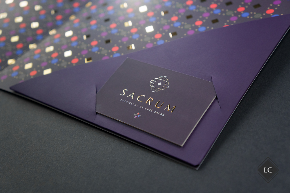 Digitally embossed luxury business cards