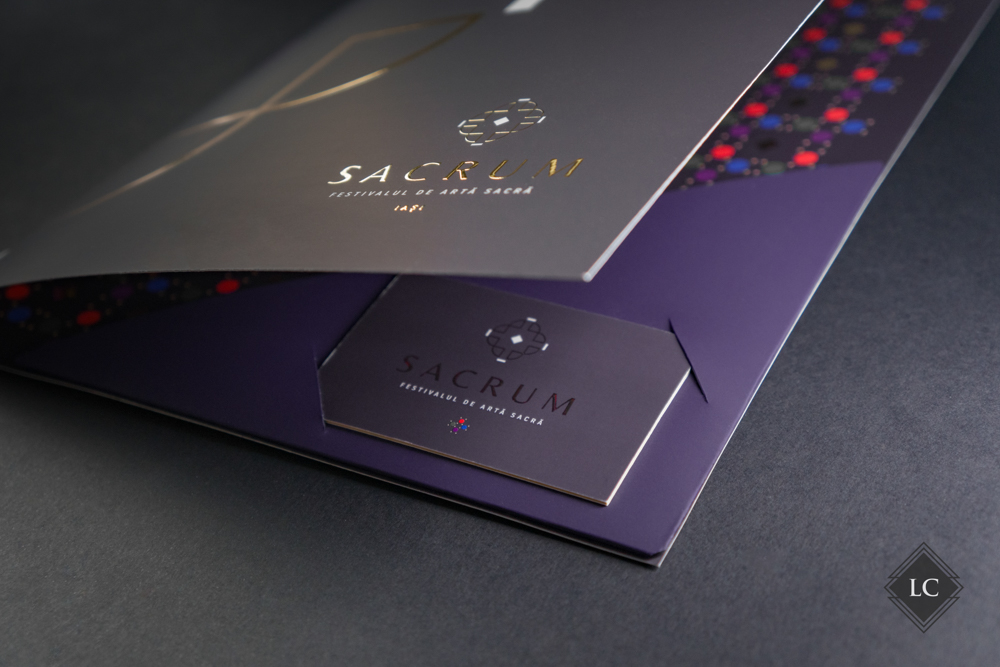 Luxury business cards gold foil