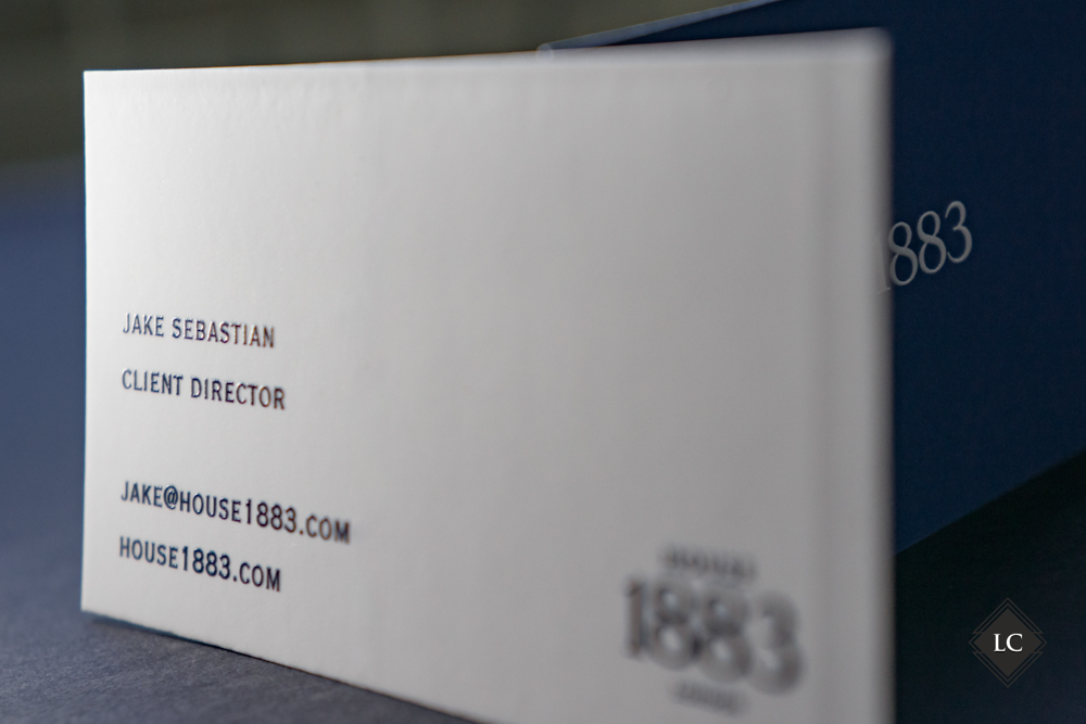 Luxury business cards UV print