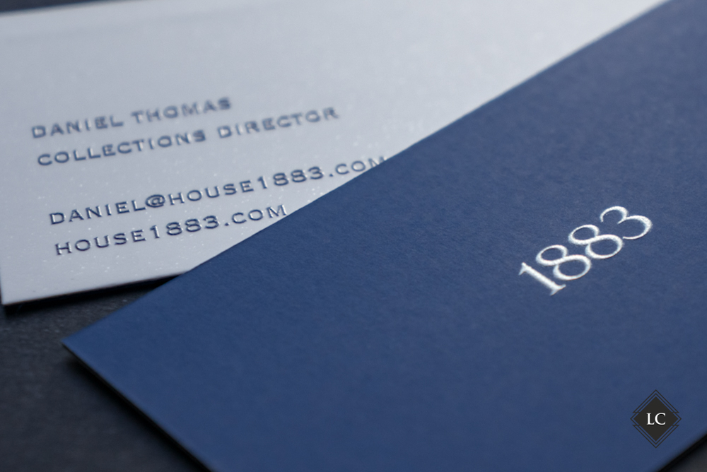Premium luxury business cards UV print